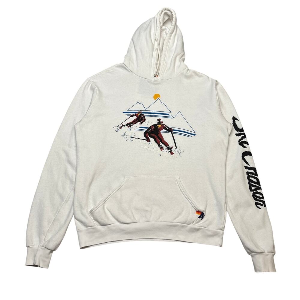 Aviator Nation Ski Chaser Alpine Hoodie 2XL Super Rare Sweatshirt - Picture 1 of 9